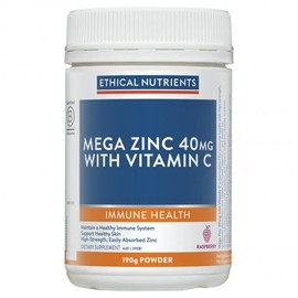 Ethical Nutrients Buy Ethical Nutrients Mega Zinc Raspberry 190g Online Chemist Outlet