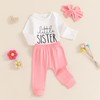 Ayalinggo Baby Girl Fall Outfits Letter Print Long Sleeve Romper