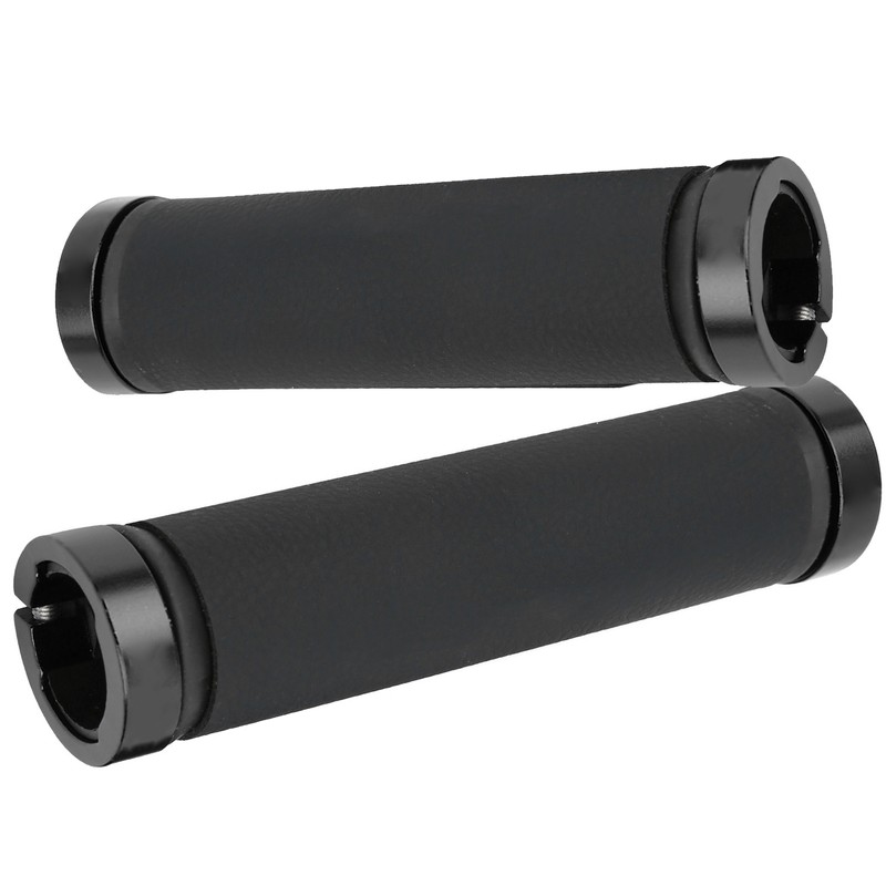 GUB‑607 Mountain Bike Handlebar Grip Microfiber Leather Bilateral Locking Handle