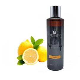 Organic Vitamin C Body Oil – Face & Body Moisturizer with Lemon Extract & Vitamin E, Anti-Aging Oil for Wrinkles & Dry Skin, Naturally Brightens, Firms & Restores Radiance – All Skin Types – 6.7 oz