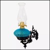 www.ImperialLightingCo.com 9" CAST IRON OIL LAMP WALL BRACKET ASSEMBLY VICTORIAN