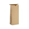 AQUAPAPA Natural Kraft Paper Bakery Bags Tin Tie Tab Lock