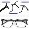 JFXQDR 2 Pack Men's Blue Light Blocking Glasses, Fake Square
