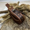 EpicCos 2 PCs Medieval Faux Leather Belt Bag, Renaissance Drawstring