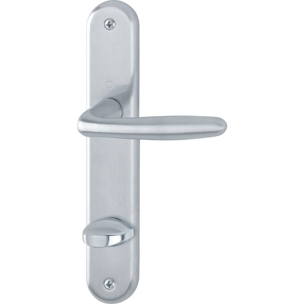 HOPPE Verona 2949527 Handle Set for Long Plate Toilet Distance