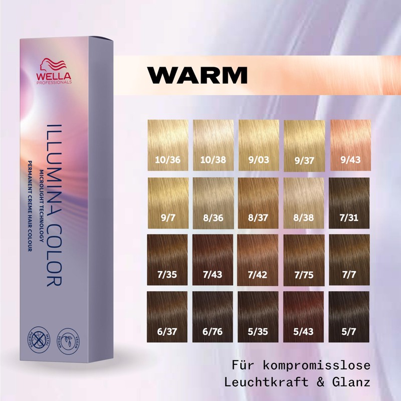 Wella Professionals Illumina Color - Permanent, Vegan Premium Hair Colour