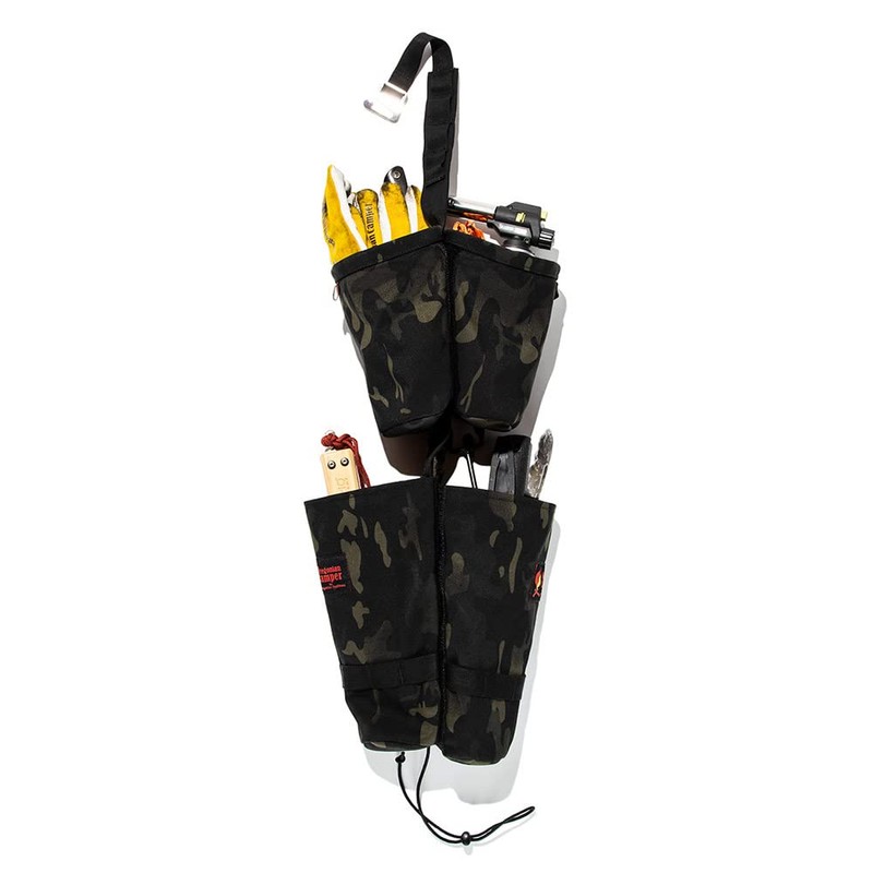 Vertical Pocket (Black Camo, Wolf Brown) Φ5.1 x 7.1 inches
