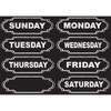ASHLEY PRODUCTIONS Chalkboard Days of The Week Die-Cut Magnets