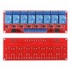 2PCS DC 12V 8 Channel Relay Module with Optocoupler Isolated