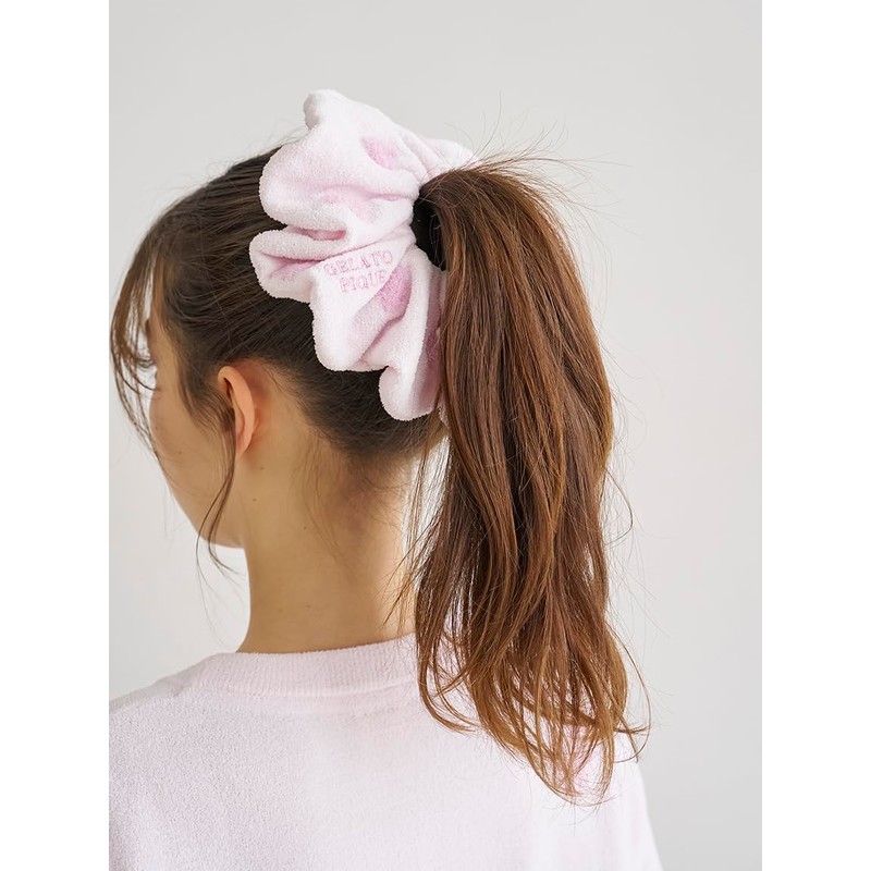 Gelato Pique PWGA252565PNKF Heart JQD Scrunchie, Pink