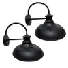 Yolsunes Solar Barn Lights for Outside, Large Farmhouse Gooseneck Outdoor