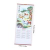 Operitacx Horse Year Wall Calendar Chinese Lunar Year Decoration Hanging