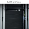 Harrisen 4 Pack of 1U Blank Panel, Mount Blanking Panel,