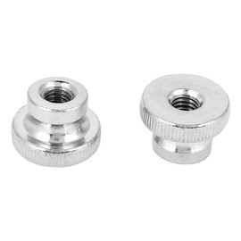 M3 M4 M5 M6 M8 M10 Strong Carbon Steel Knurled Thumb Nuts Anti-Corrosion Hand Tighten Nut Kit (M8 (2pcs))