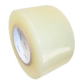 T.R.U. LDPE Heavy-Duty Greenhouse Polyethylene Repair Weatherseal Film Tape. Long Term UV Exposure Ideal for Sealing and Seaming. (Clear, 6" X 36 Yards)