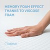 Dailydream viscoelastic Mattress Topper with Memory Foam, Edition Aloe Vera