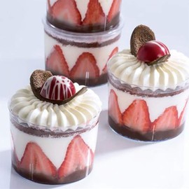 Martellato 7.1 Oz Dessert Cups 3.07" Diameter x 2.24" High, Sold as Pack of 100