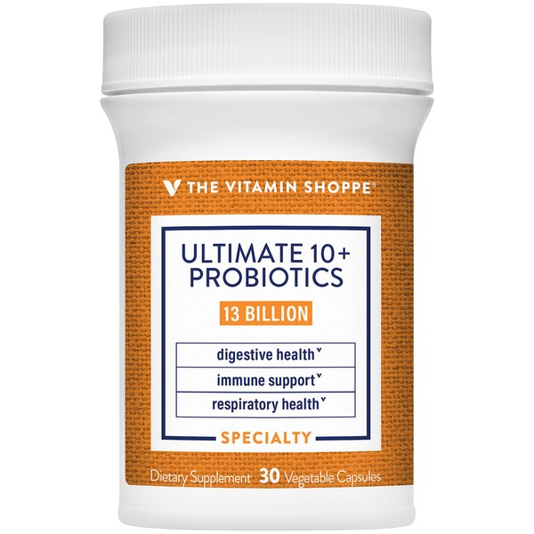 The Vitamin Shoppe Ultimate 10+ Probiotics, 13 Billion CFUs for