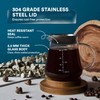 Glass Range Coffee Server For Pour Over Coffee & Tea