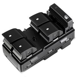 Driver Side Power Master Window Switch SCITOO 25789692 Front Left For Buick For Enclave 2008-2014,For Chevy For HHR 2006 2008-2011,For Chevy For Silverado 1500 2007-2014