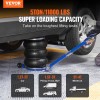 Triple Bag Pneumatic Car Jack 5 Ton Steel Pipes Adjustable