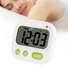 Music/Vibration Digital LCD Alarm Clock Electronic Kitchen Timer with Backlight