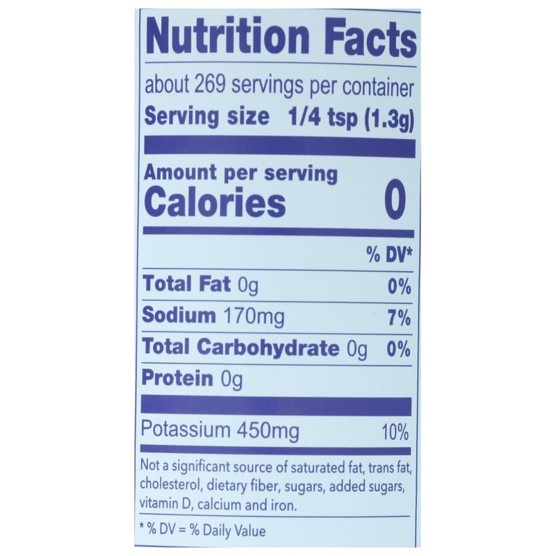 LOSALT SALT REGULAR, 12.35 OZ