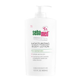SEBAMED Paraben-Free Moisturizing Body Lotion With Pump for Sensitive and Delicate Skin pH 5.5 Ultra Mild Dermatologist Recommended Moisturizer 13.5 Fluid Ounces (400 Milliliters)