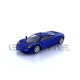 MINI GT 1/64 McLaren F1 Cobalt Blue Left Handle, Finished Product