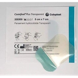 Comfeel Plus 35300 Dressings, 5 cm x 7 cm (Pack of 10)