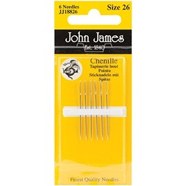 Chenille Hand Needles-Size 26 6/Pkg