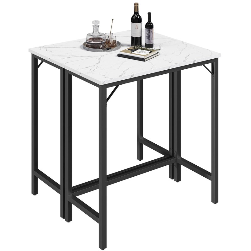 MAHANCRIS Narrow Bar Table, 63-Inch Pub Table for Dining Room,