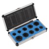 11pcs/ Set 9-19mm Damaged Nut Bolt Remover Stud Extractor Locking