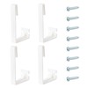 NICENEEDED 4 Pack RV Shower Curtain Clips, Side Curtain Hold