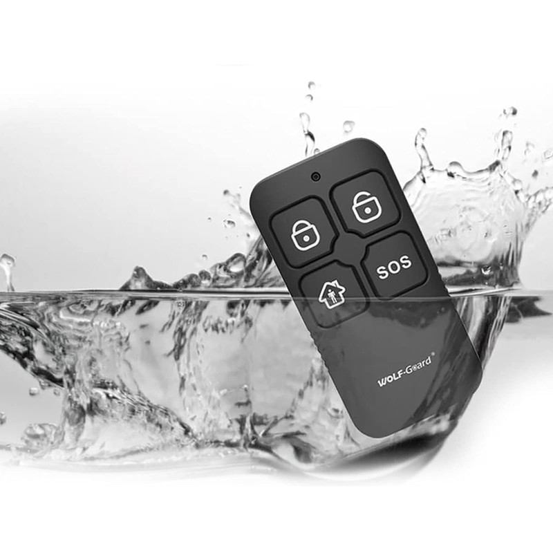 Wolf-Guard Alarm Accessory - Remote Key Fob(Black,Pack of 2)