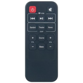 RMT-HSB318 Replacement Remote Control fit for Insignia Home Cinema Speakers NS-HSB318 Soundbar Home Theater Speaker NSHSB318