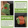 ISIKUKU Canvas fruit picking bag, shell collection bag, seed collection