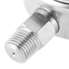 0-60Bar 0-6Mpa 1/4" NPT 60mm Dial Air Hydraulic Water Pressure