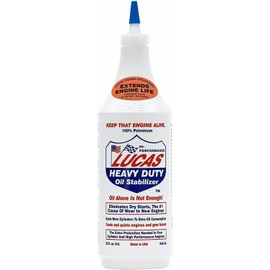 Lucas Oil 10001 Single Petroleum Heavy Duty Oil Stabilizer 32 oz. Bottle