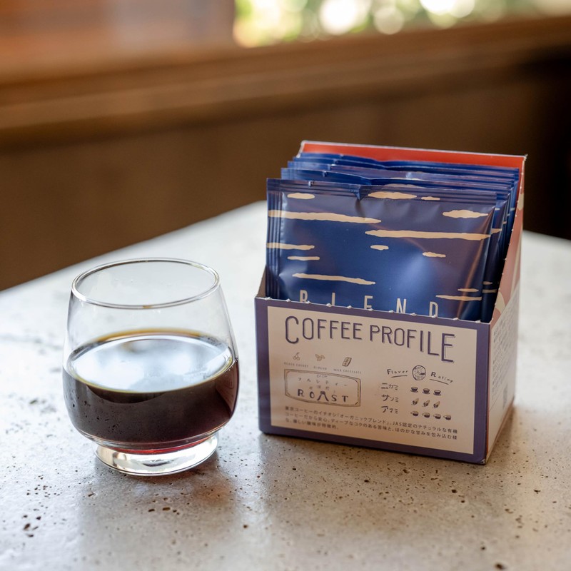 TOKYO COFFEE Original Organic Drip Coffee, Regular Coffee, Drip Pack,