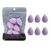 6PCS Mini Makeup Sponge, Black Small Beauty Sponge Blender Set