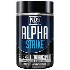 Alpha Strike NDS Nutrition Maximize Stamina, Endurance, Overall Health - Increase Lean Muscle and Strength - 60 Capsules