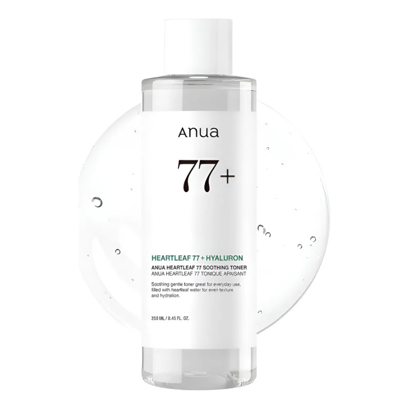 Anua Heartleaf 77 Hyaluron Tnico Calmante 250ml Coreano Acneica Danoche