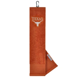 Texas Longhorns Face/Club Embroidered Towel