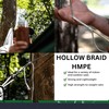 SGT KNOTS Hollow Braid HMPE Rope for Arborists, Boating, Camping,