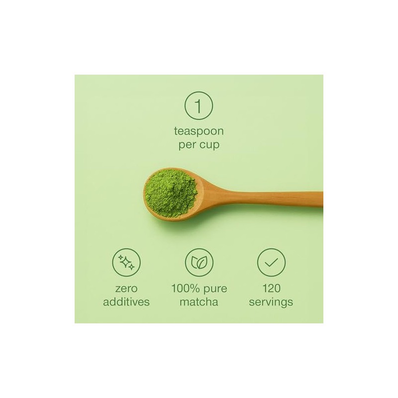 SuperSelf Organic Matcha Powder - Ceremonial Grade 100% Pure