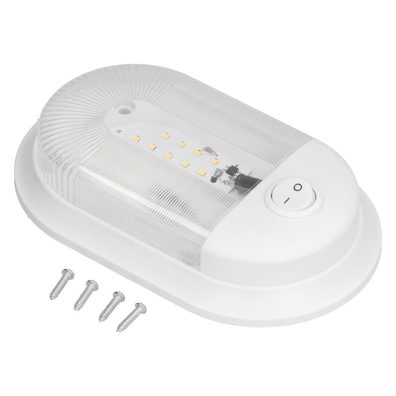 LED RV Ceiling Dome Light 360lm Dome Replacement Lighting with