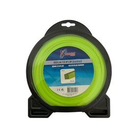 Nylonfaden für Rasentrimmer, rund, 6 mm x 12 m. Kawapower