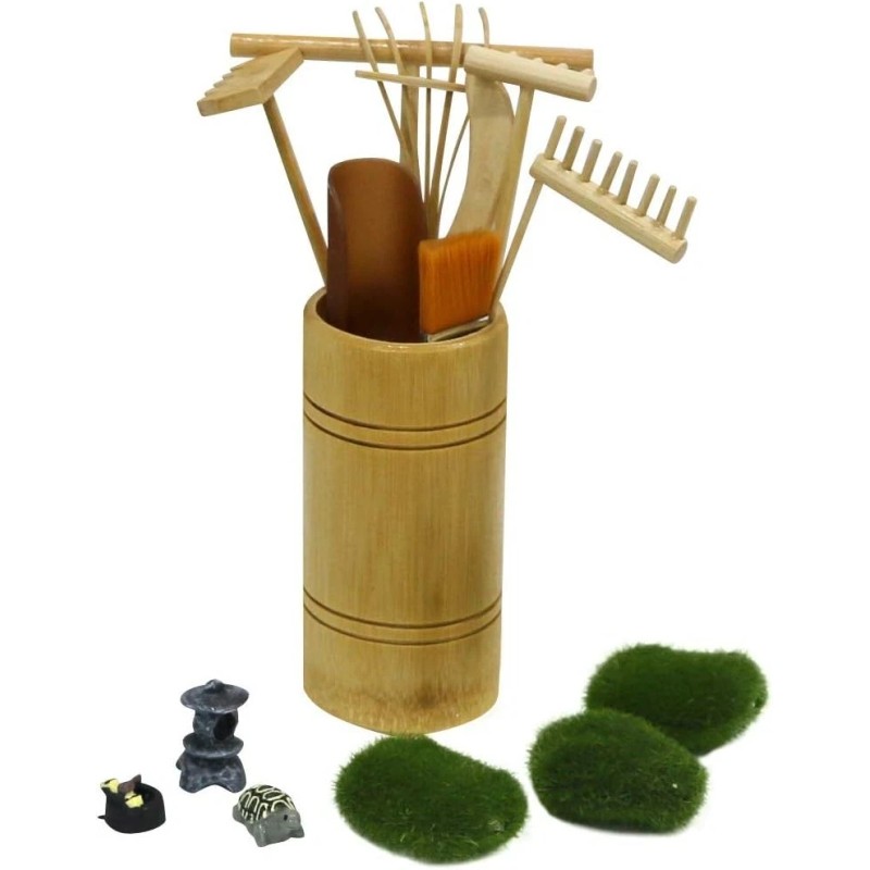 BangBangDa Mini Zen Garden Rake Tool - Tabletop Meditation Rock
