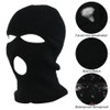 slaystyle x12pcs Unisex Black Winter Knit Balaclava Three-Hole Full Face
